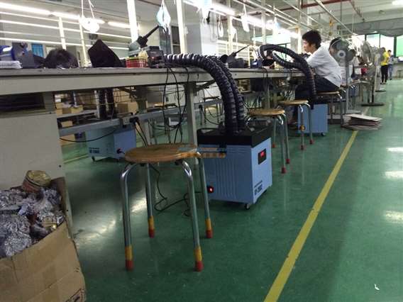 工廠電子焊錫排煙機 守護電子產品制造中的環(huán)境與健康